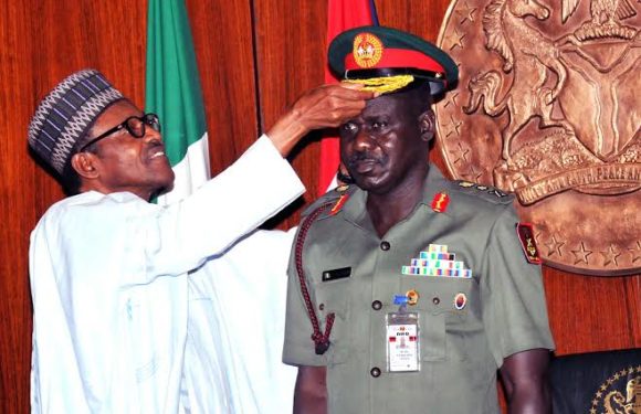 President Buhari And Lt. Gen Buratai