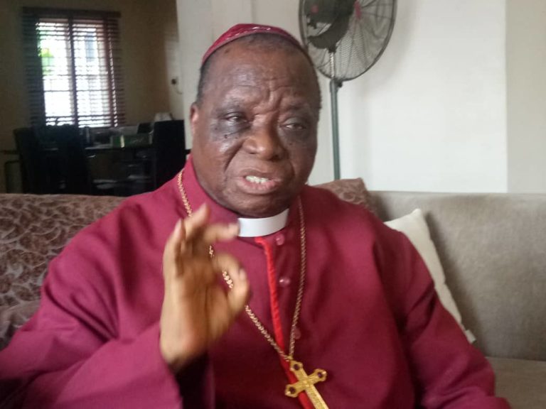 COVID-19 LOCKDOWN: ARCHBISHOP APENA URGES CHRISTIANS TO PRAY FOR  NATION