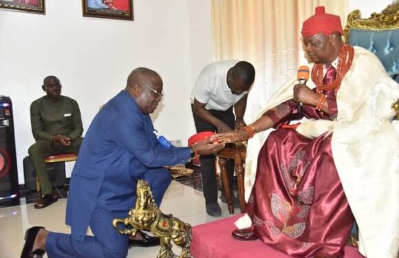 Agbon Monarch Hails Bashorun Askia For Quality Service Delivery In DESOPADEC