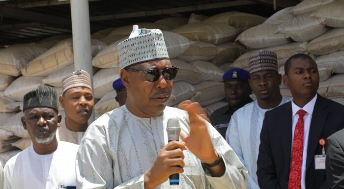 Ramadan: Zulum gifts food-bags, cloth, N5.7m to 285 Govt House cleaners 