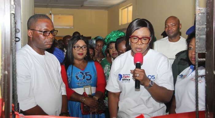 Beneficiaries Of O5 Initiative Free Medicare Hit 8,568  *As Dame Okowa Urges Constituents’ Use Of Facilities