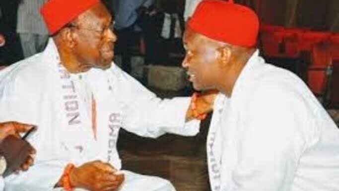 Elumelu Celebrates Asagba (Prof) Chike Edozien @98, 31st Anniversary On Throne