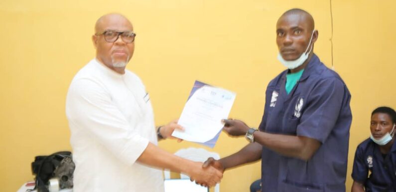 Delta Youths Trained As Stallion  “Keke” Automobile Technicians Get Certificates