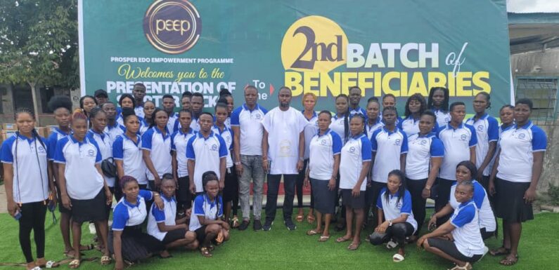 2nd Batch Beneficiaries @ Prosper Edo Empowerment Programme Get Starter Packs 