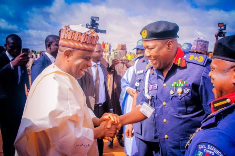 NSCDC Performs Ground Breaking Ceremony of Housing Scheme for Personnel in Sokoto