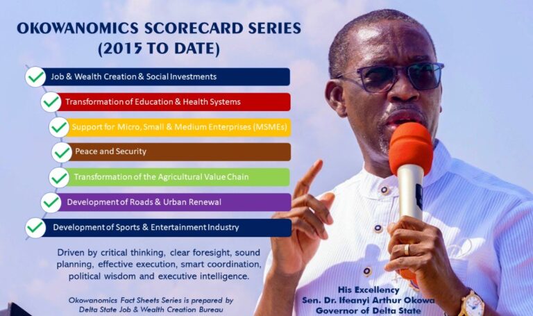 Okowanomics: UNPRECEDENTED NETWORK OF ROADS, URBAN RENEWAL 