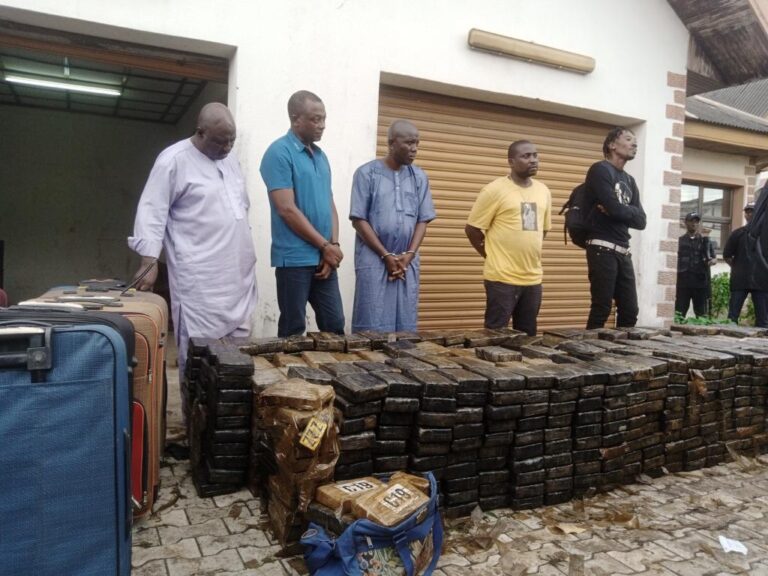 NDLEA seizes N194 bn worth cocaine in largest single bust  …Arrests 4 drug barons, another