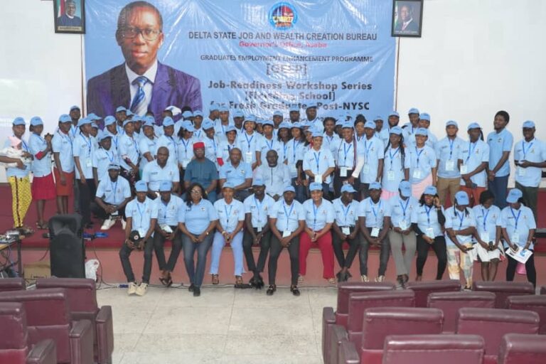 Delta Govt Organizes Job Readiness Workshop for 236 Fresh Graduates 