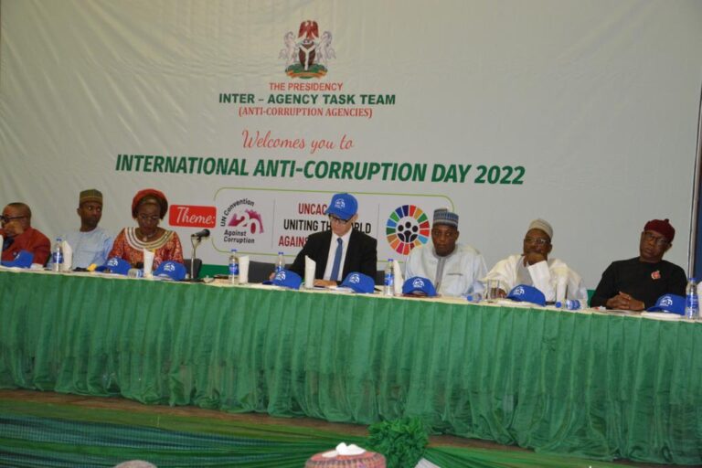 UN Says It Takes All to Fight Corruption To Standstill