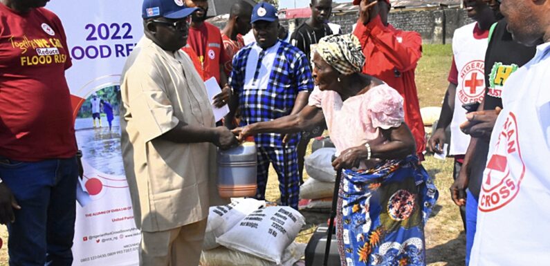 Nigerian Red Cross Begins 2022 Flood Intervention For 1,350 Households In Delta