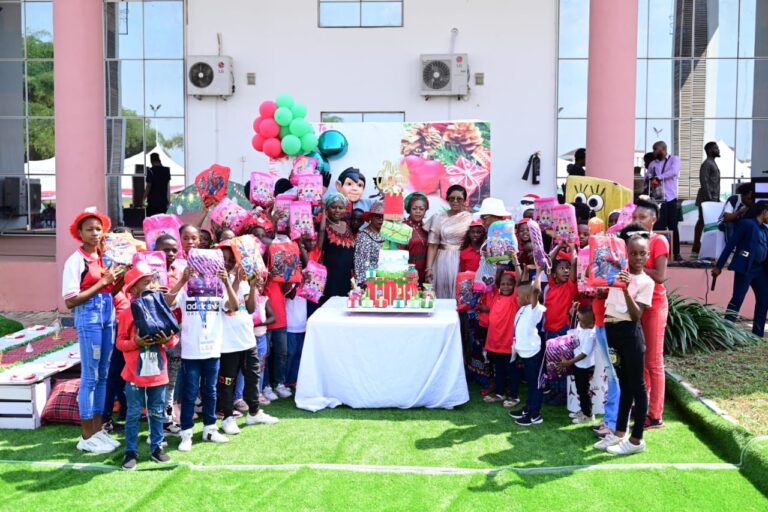 Delta End of Year Children’s party: Dame Okowa Exalts God, Prays For All