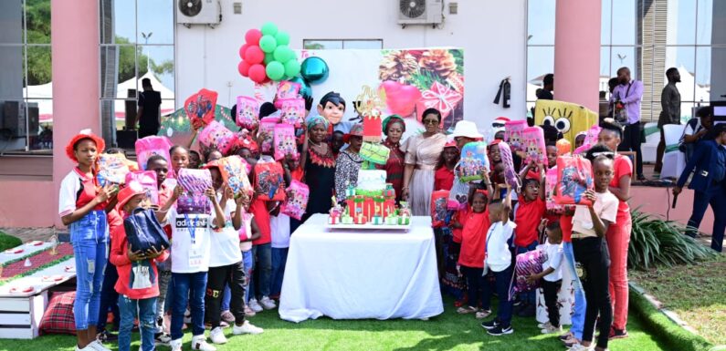 Delta End of Year Children’s party: Dame Okowa Exalts God, Prays For All