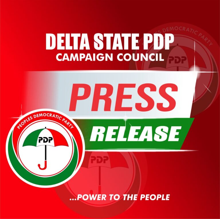 DELTA PDP POSTPONEMENT OF WARRI NORTH LGA. CAMPAIGN