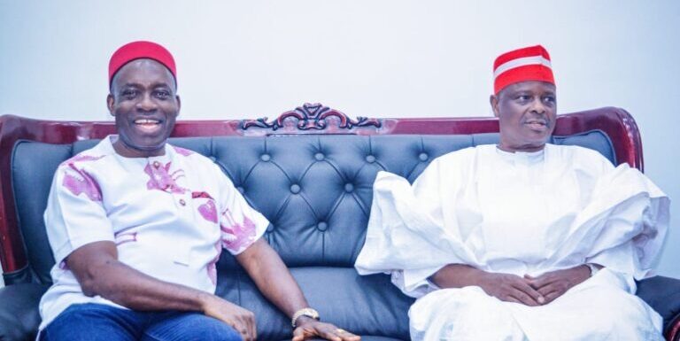 <strong>We Need People Who Believe In Nigeria, Says Soludo As Kwankwaso Visits Anambra</strong>