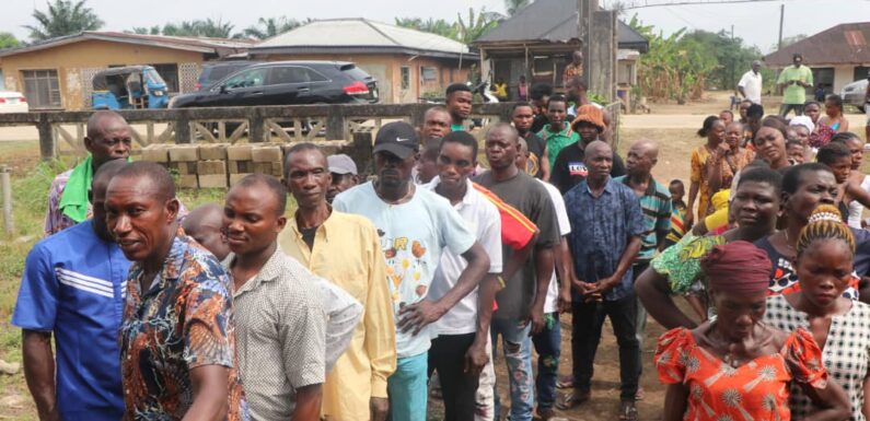 2023 Election: Process Peaceful, Massive turnout of Electorates in Isoko South, North L.G.A