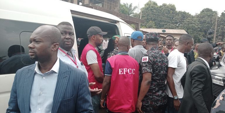 EFCC Officials Storm Obi’s House, Polling Unit During Election