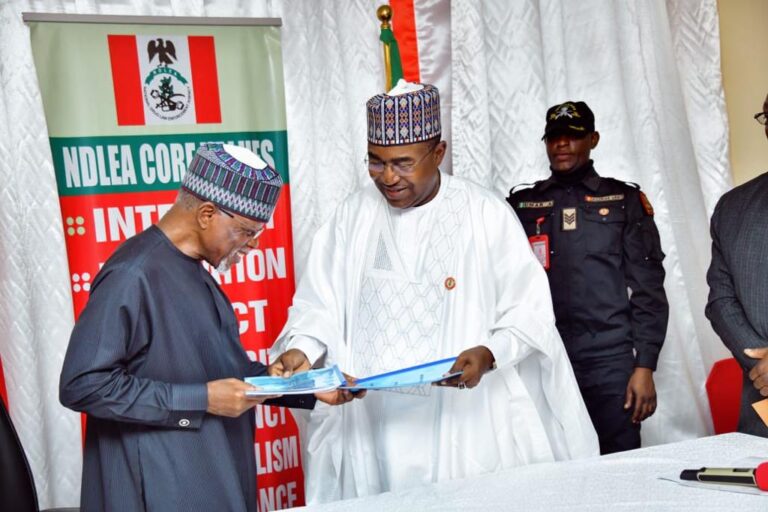 NDLEA, Customs sign MoU to Tackle Menace of Drug Trafficking