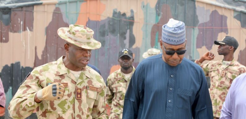 Zulum in Malam-Fatori, approves Armoured carriers, patrol vehicles for soldiers  