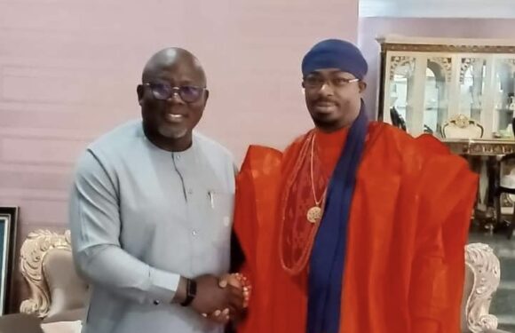 Gov. Oborevwori salutes Dein of Agbor at 46