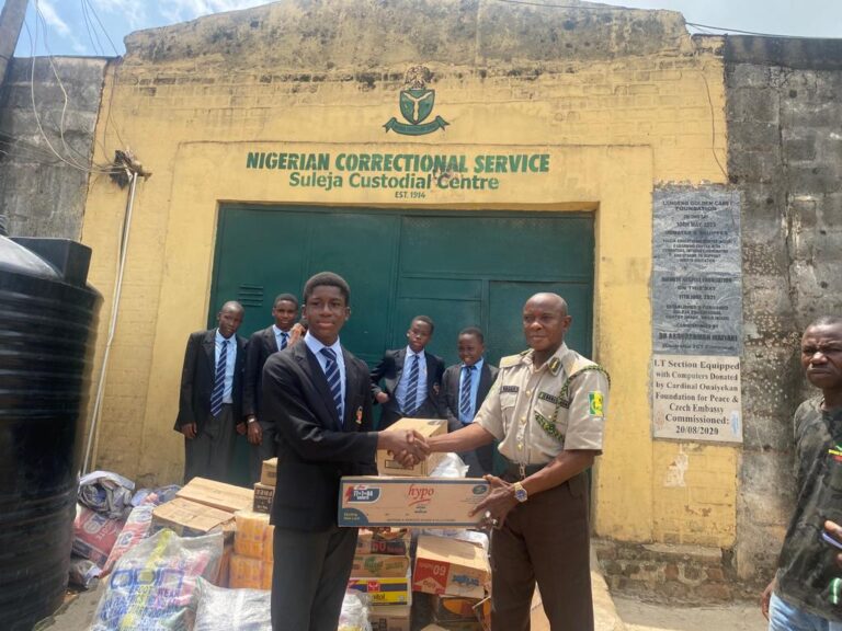 Secondary School Students Contribute to Free Six Inmates from Custodial Centre
