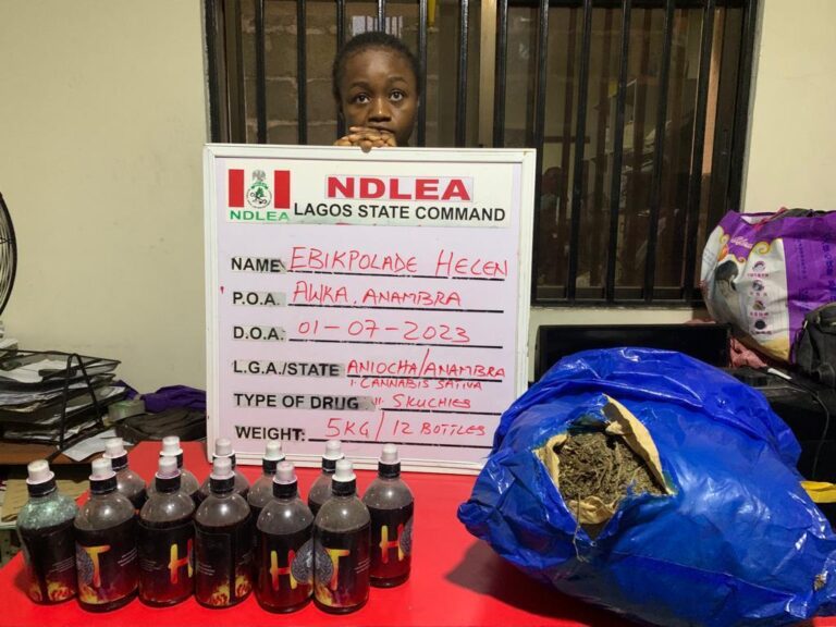 Europe-bound teenage student arrested with Meth consignment at Abuja airport