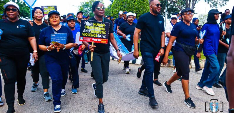 Hundreds March Against Human Trafficking in Abuja