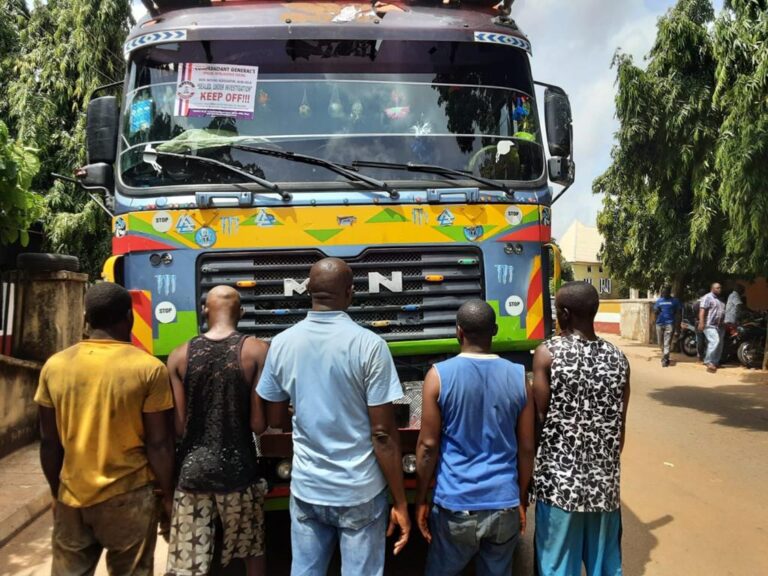 Railway Vandalism: NSCDC Arrests 12 Suspects, Impounds Trucks, Warehouse