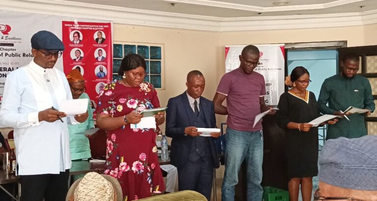 Edo NIPR Elects New Exco, James-Wisdom Abhulimen as Chairman