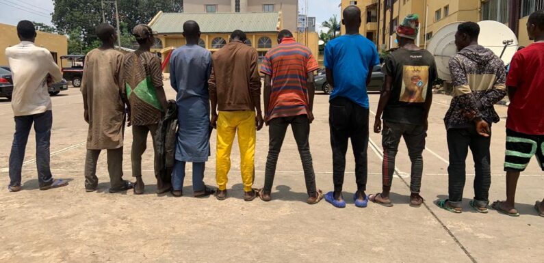 War on Vandalism: 14 Suspects Vandals, Scavengers Arrested by NSCDC in Abuja