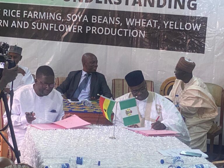 Nigeria, Ghana Signs MoU to Boost Rice, Wheat, Soya beans Production