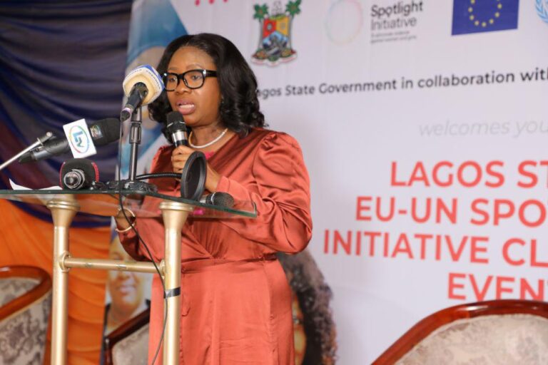 We’ve made significant progress in fighting GBV, discrimination with EU-UN Spotlight Initiative– Mrs Sanwo-Olu