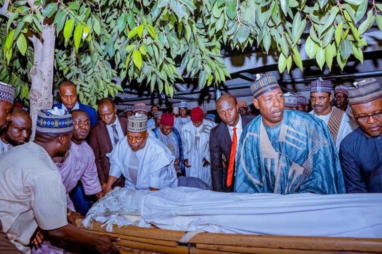 Shettima leads mourners to funeral of Zulum’s mother-in-law