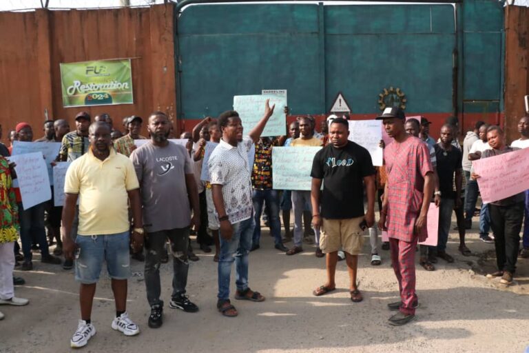 INFIELD SURVEILLANCE CONTRACT, AREA B WORKERS PROTEST OVER UNLAWFUL MANIPULATION OF CONTRACT BY HERITAGE ENERGY OPERATIONAL SERVICES LIMITED , OML 30.