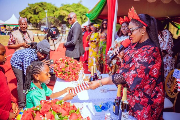 Delta 1st Lady, Deaconess Oborevwori Hosts First Christmas Party for Delta Children