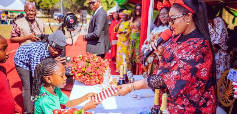 Delta 1st Lady, Deaconess Oborevwori Hosts First Christmas Party for Delta Children