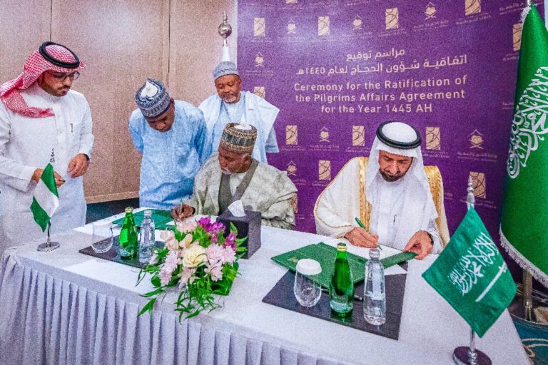 Nigeria, Saudi Arabia ratifies 2024 Hajj Agreement