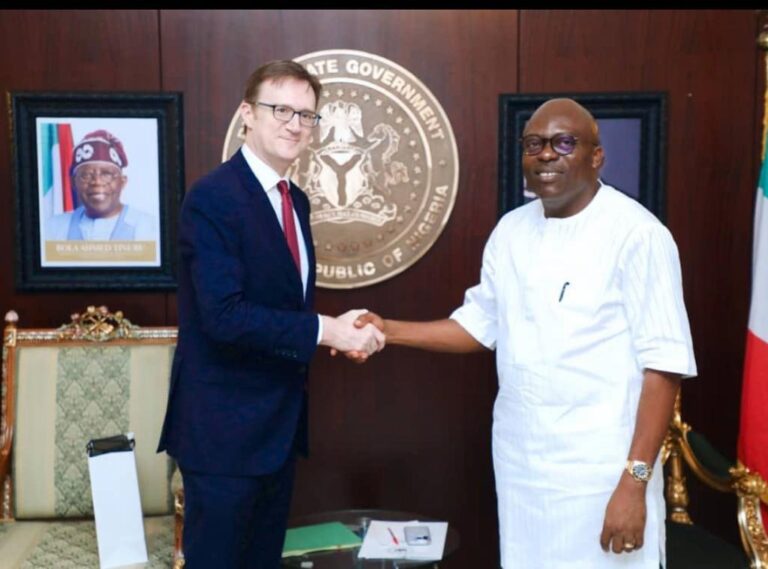 British High Commissioner visits Rivers State *Meets Governor Fubara, with UK dev, biz partners, to explore areas of collaboration 