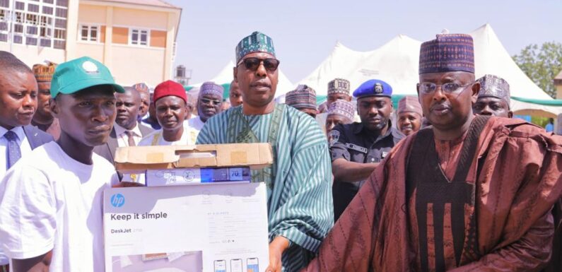 832 Persons Orphaned by Boko Haram Graduate from Vocational School, Gets N1.2b Kits, Grants
