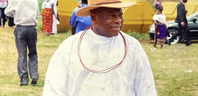 CHIEF PAUL ERIRI, ODIOLOGBO OF EMEDE FOR BURIAL MARCH 16