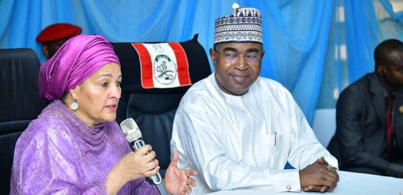 UN to Support Nigeria’s War on Drug Trafficking- Amina Mohammed