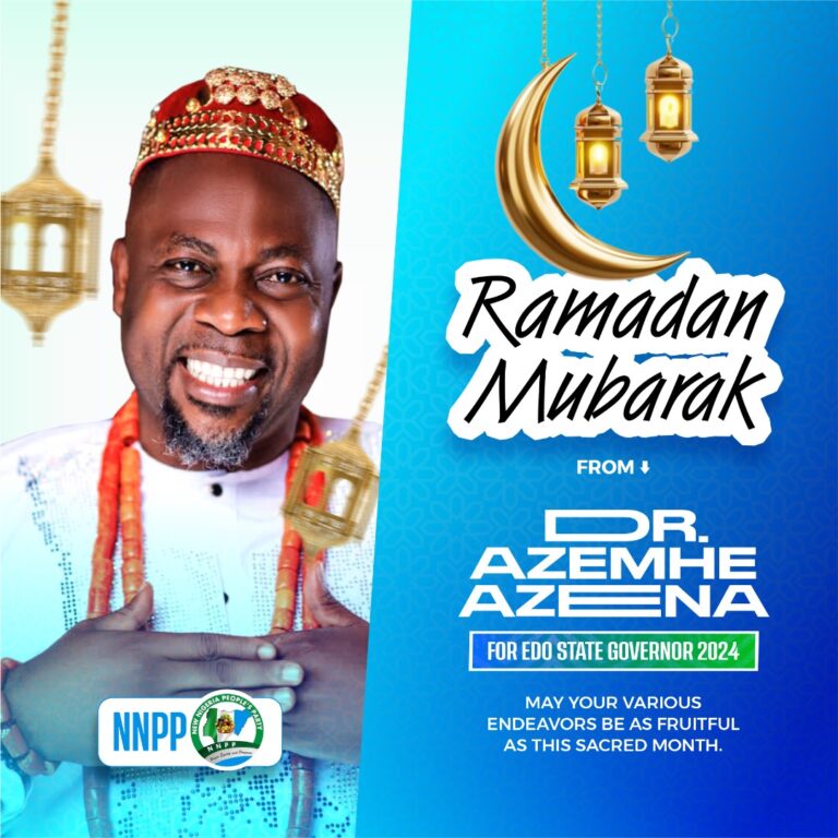 AZEMHE AZENA FELICITATES WITH MUSLIM UMMAH ON RAMADAN