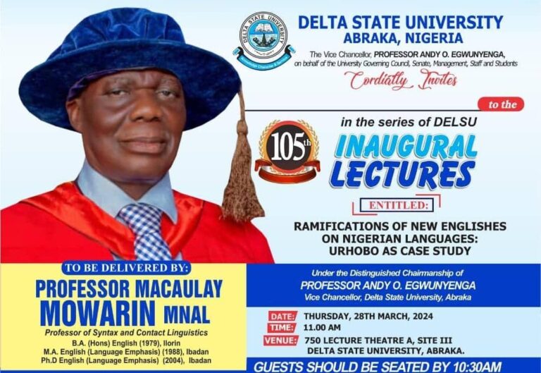 Mowarin Joins Professorial Priesthood