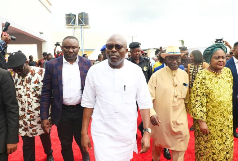 GOV. FUBARA LAMENTS POOR HEALTH FACILITIES ON ASSUMPTION AS HE COMMISSIONS HEALTH CENTER IN NDONI