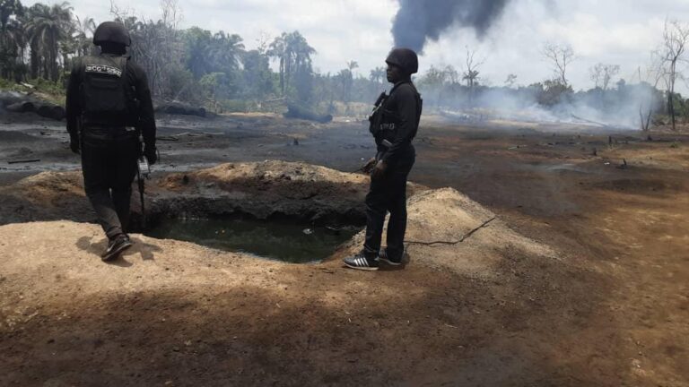 NSCDC Discovers Illegal Petroleum Refinery Site in Imo