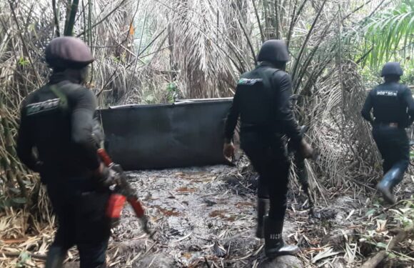 NSCDC Dismantles Rivers Bunkering Site