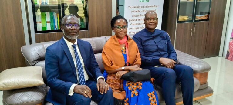 ECOWAS COURT PRESIDENT RECEIVES CHAIRPERSON OF COMMUNITY AUDIT C’TTEE