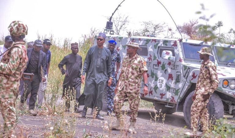 Zulum visits Baga, addresses ISWAP threat, Says Terrorist weak, seeking cheap popularity …boosts transport unions, farmers Association with operational vehicles
