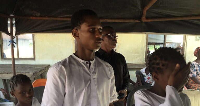 Former Ward 9 Chairman of PDP  Akugbene in Bomadi LGA, Freetown Zinebofikomo Mourns sister