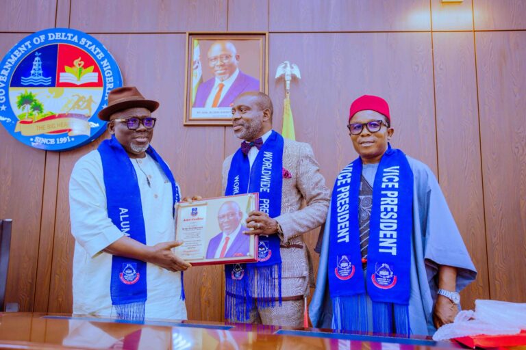 Gov. Oborevwori  Bags AAU Alumni Hero’s/Excellence Awards Says Critics Of My Educational Background have Been Silenced