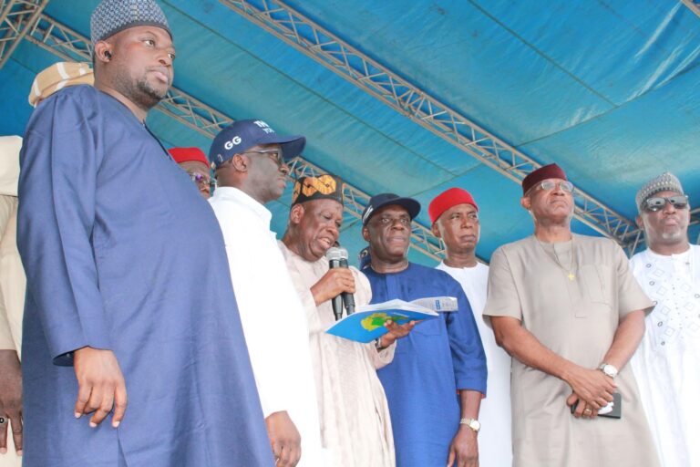 APC National Chairman Ganduje Declares Anioma State a “Done Deal” at Historic Delta Rally  